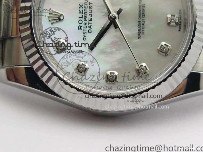 Best AAA Replica Sites A 3582 SS Noob Diam Best DateJust MOP HighQuality Dial 41mm Edition 1:1 Bezel 126334 On Bracelet Oyster Fluted 1217